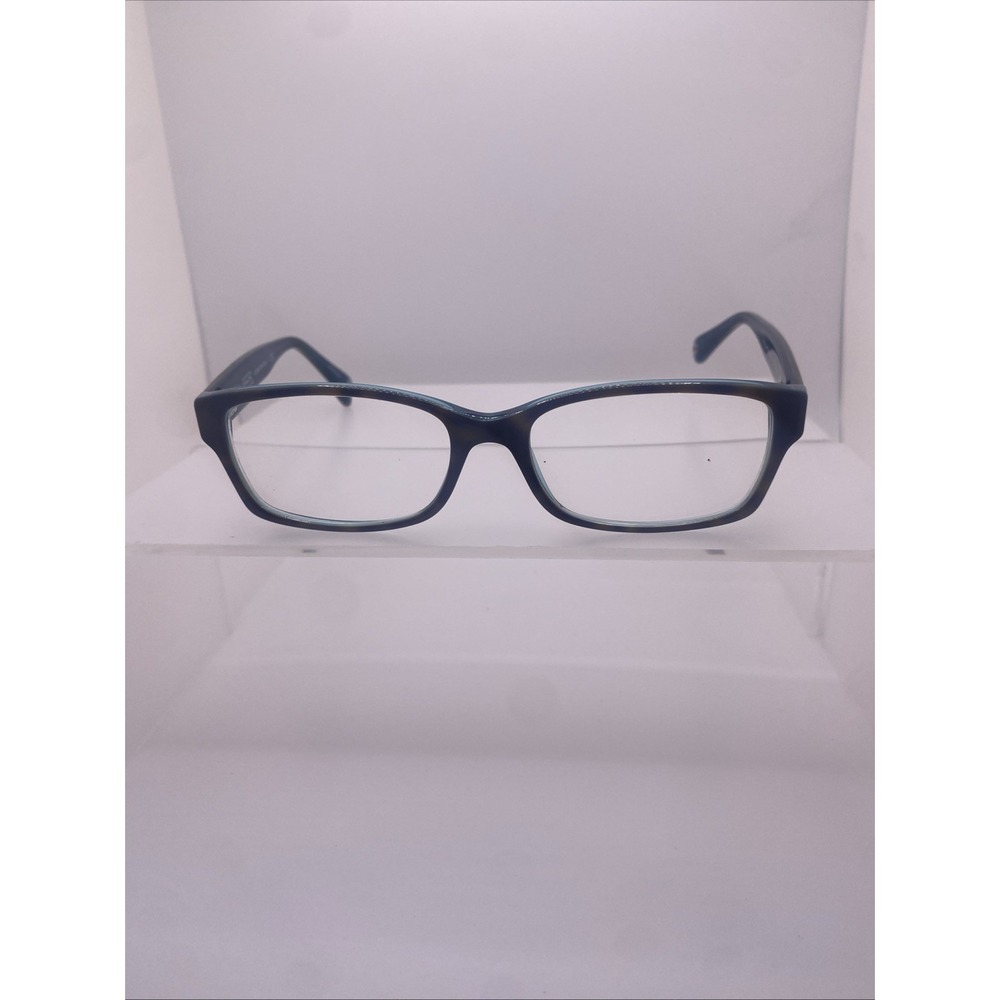 Coach Eyeglasses FRAMES ONLY HC 6040 Brooklyn 52-16-135 Dark Tortoise Teal 409